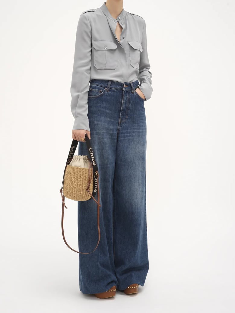 chloé woody small basket bag by Selfnex