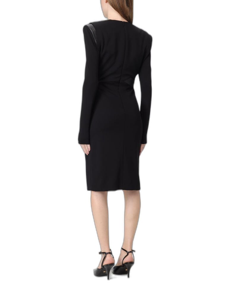 vneck mini dress by Selfnex