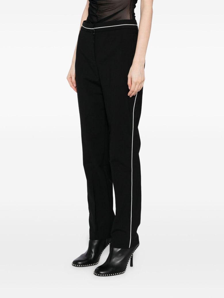 pantalon sastre negro raya blanca by Selfnex