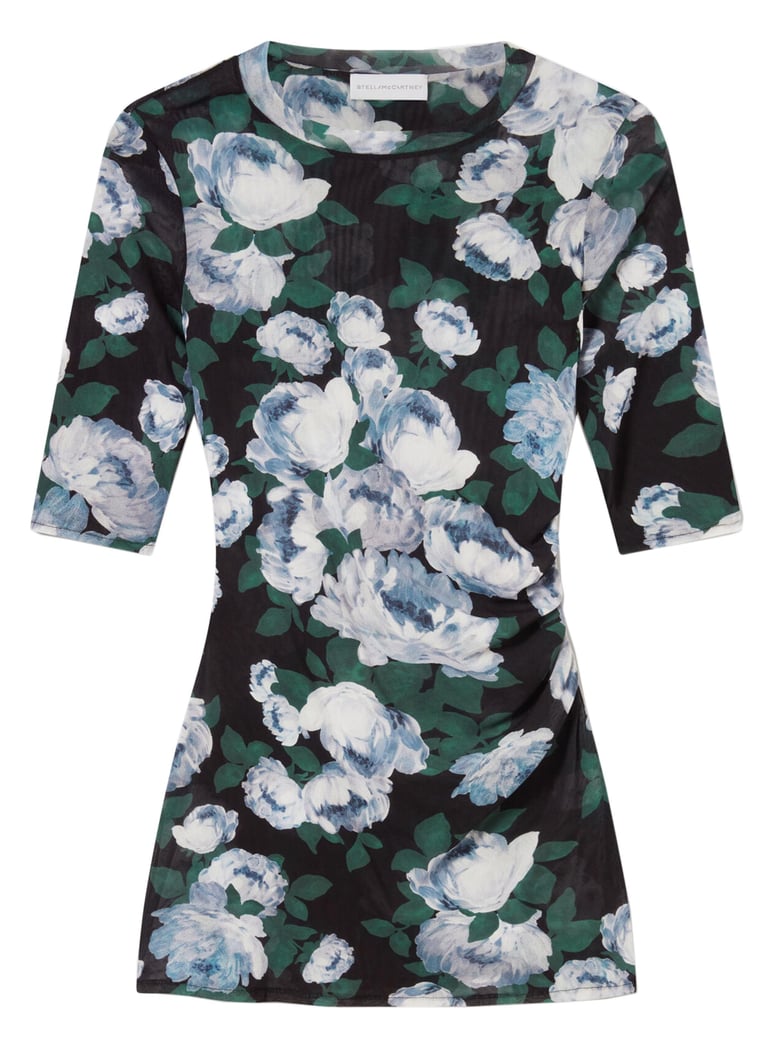 floral mesh top by Selfnex