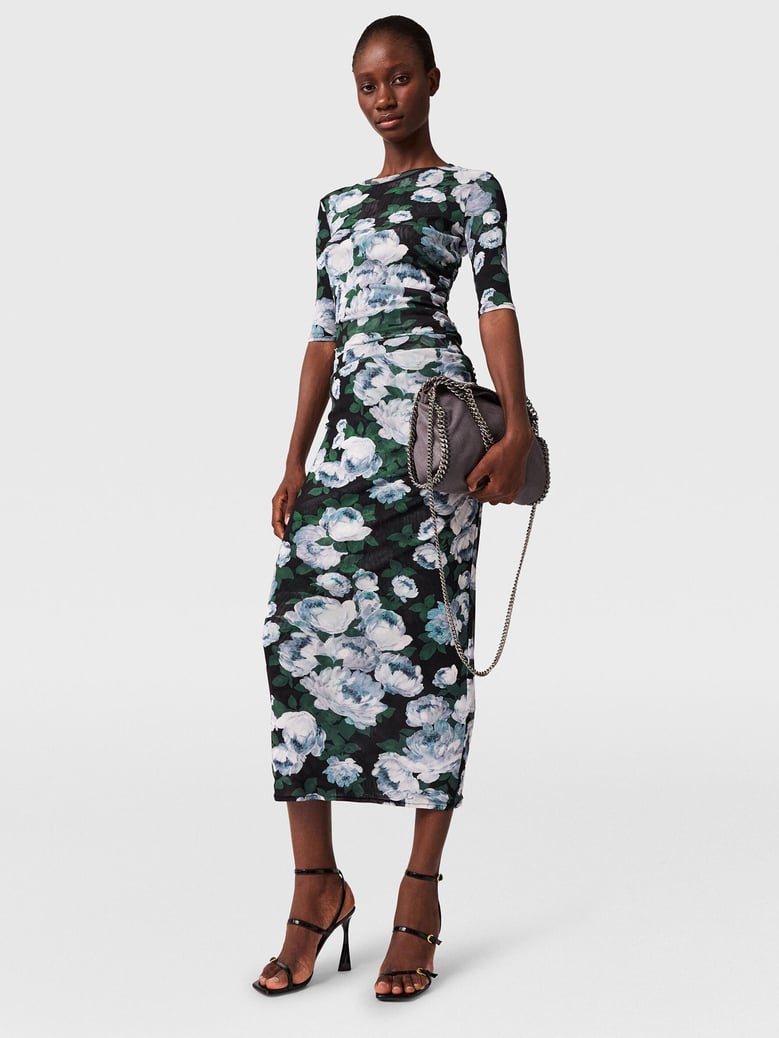 floral mesh top by Selfnex