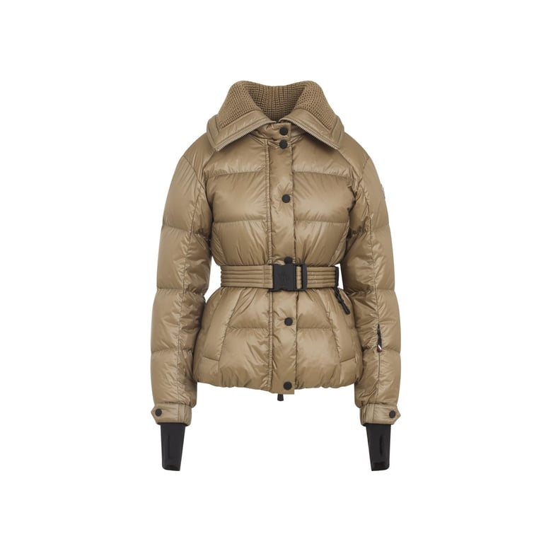 bataillouse padded ski jacket with belt by Selfnex