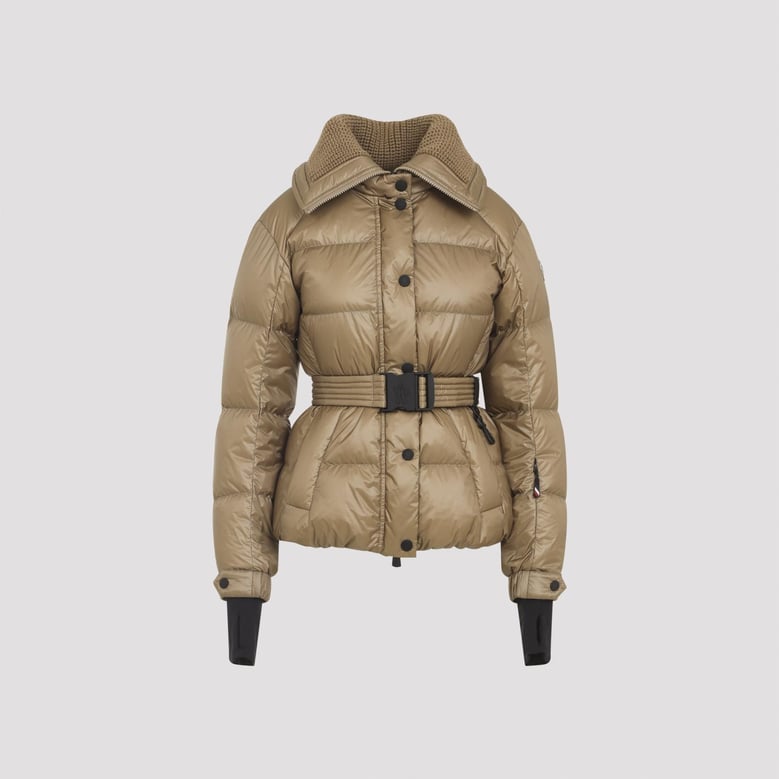 bataillouse padded ski jacket with belt by Selfnex