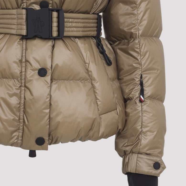 bataillouse padded ski jacket with belt by Selfnex