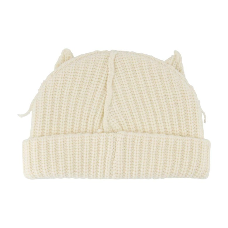 chunky ears beanie by Selfnex