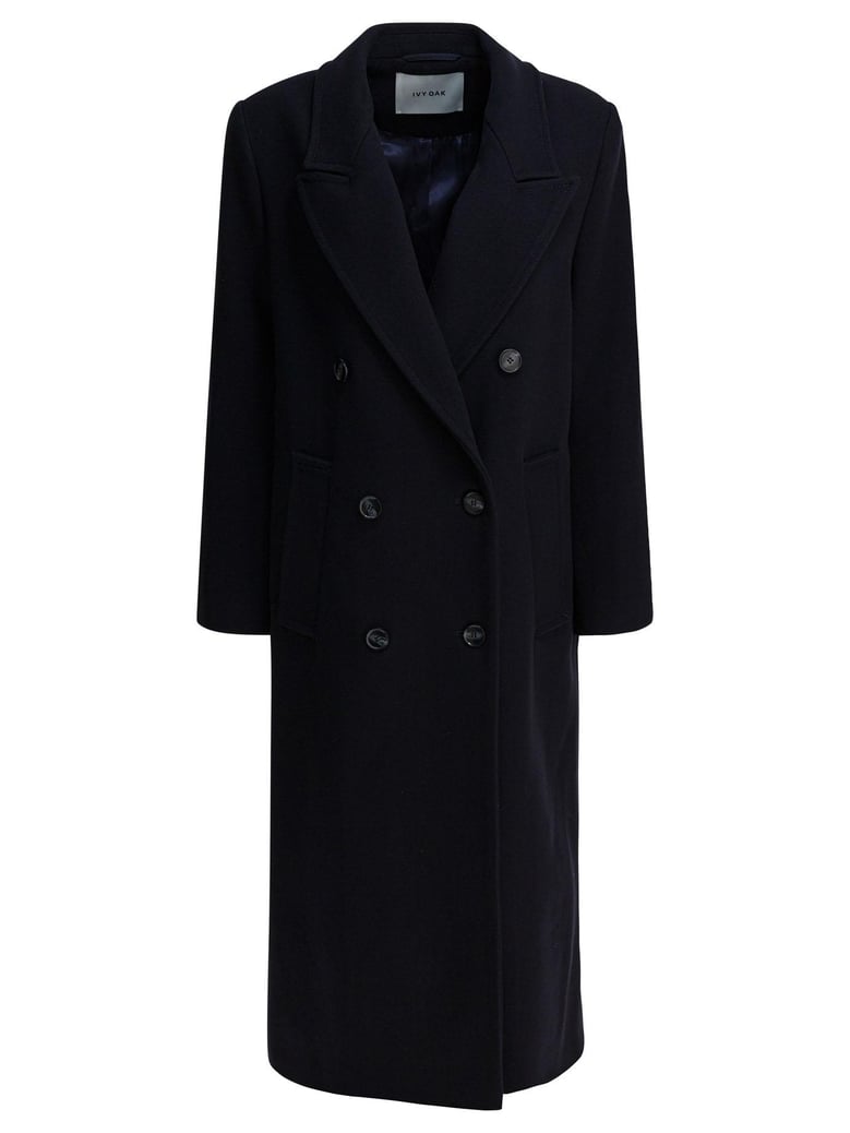 blue virgin wool jacket by Selfnex