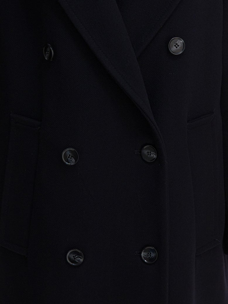blue virgin wool jacket by Selfnex