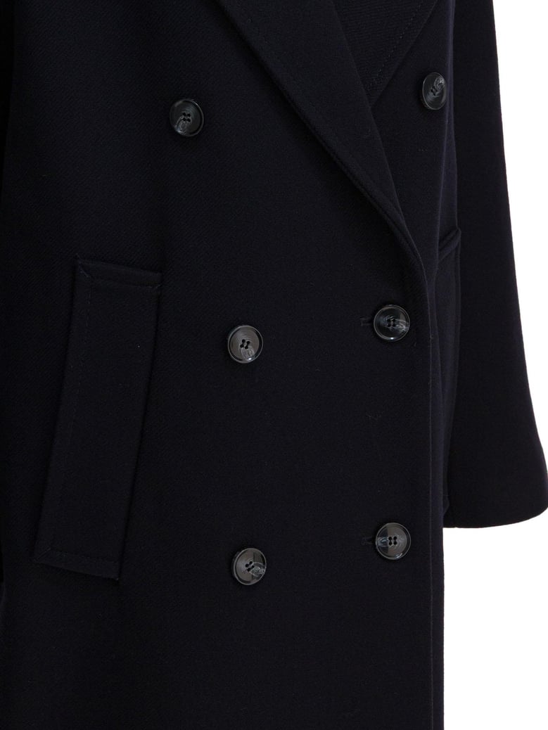 blue virgin wool jacket by Selfnex