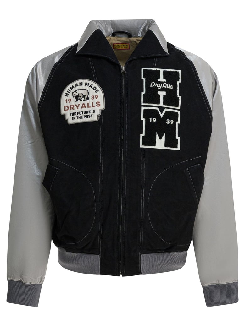 black cotton jacket by Selfnex