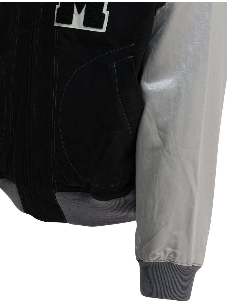 black cotton jacket by Selfnex