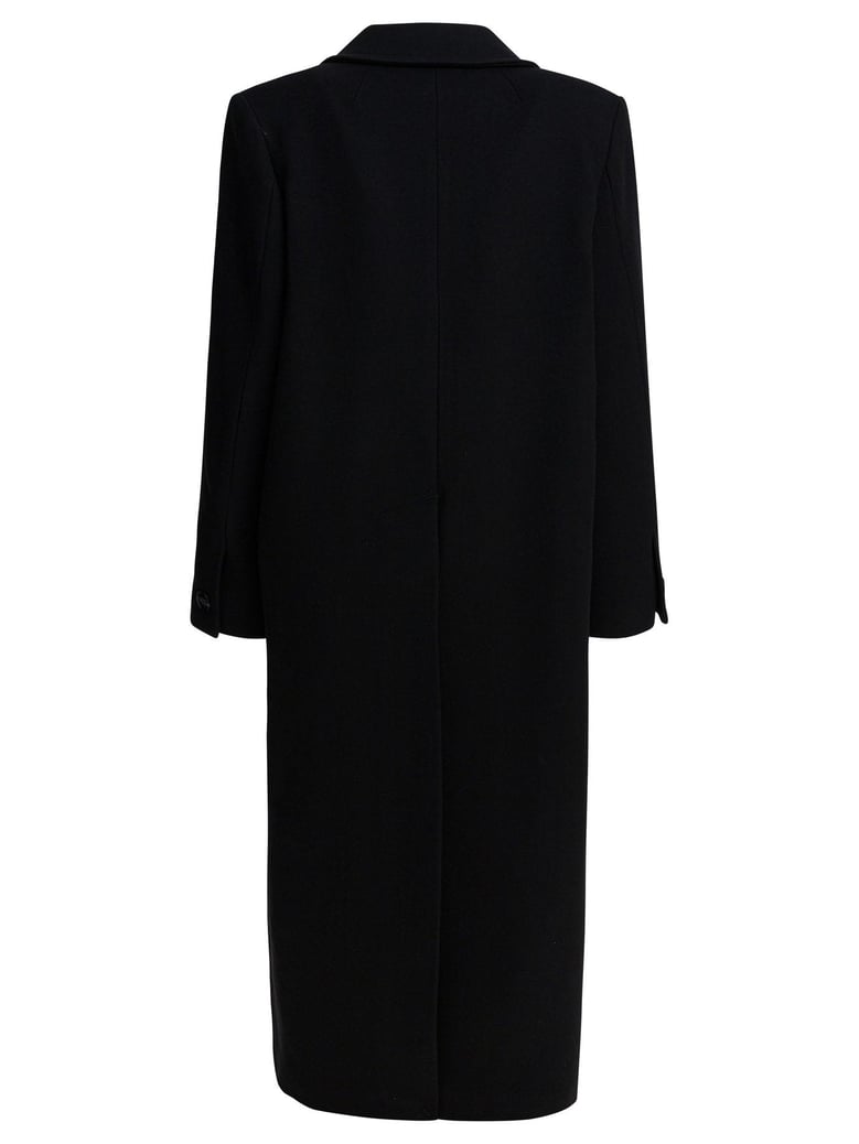 black virgin wool jacket by Selfnex