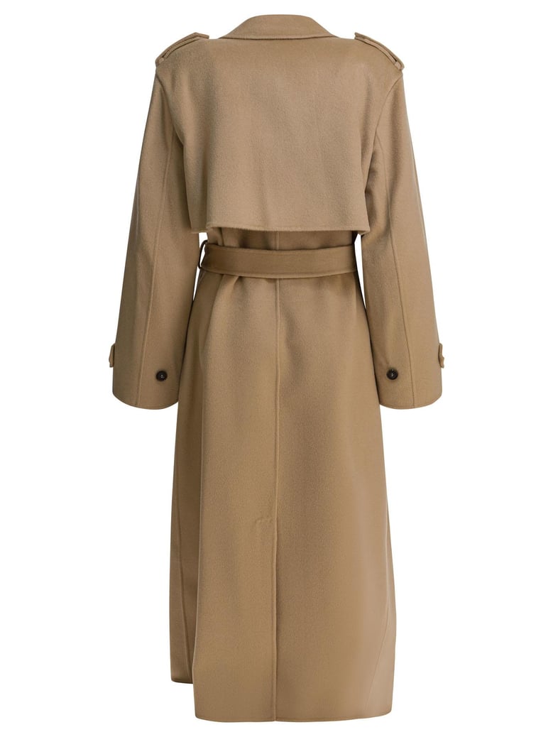 beige rws wool jacket by Selfnex
