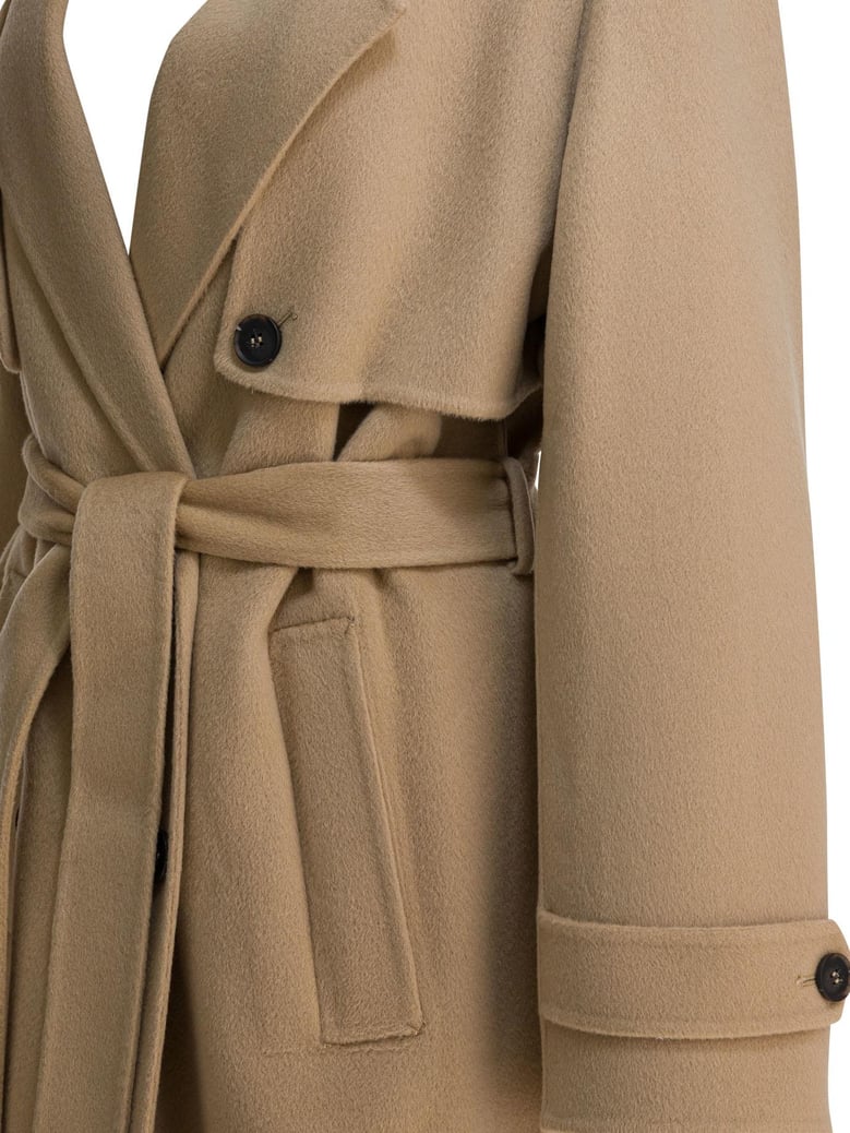 beige rws wool jacket by Selfnex