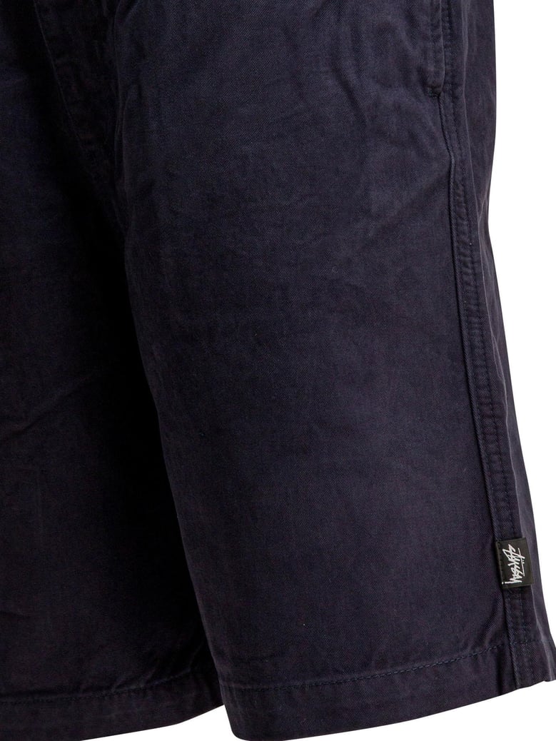 navy cotton shorts by Selfnex