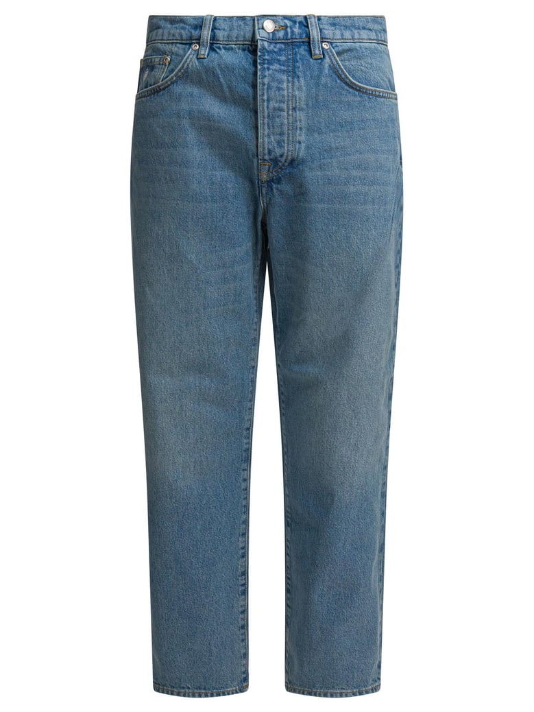 blue cotton jeans by Selfnex