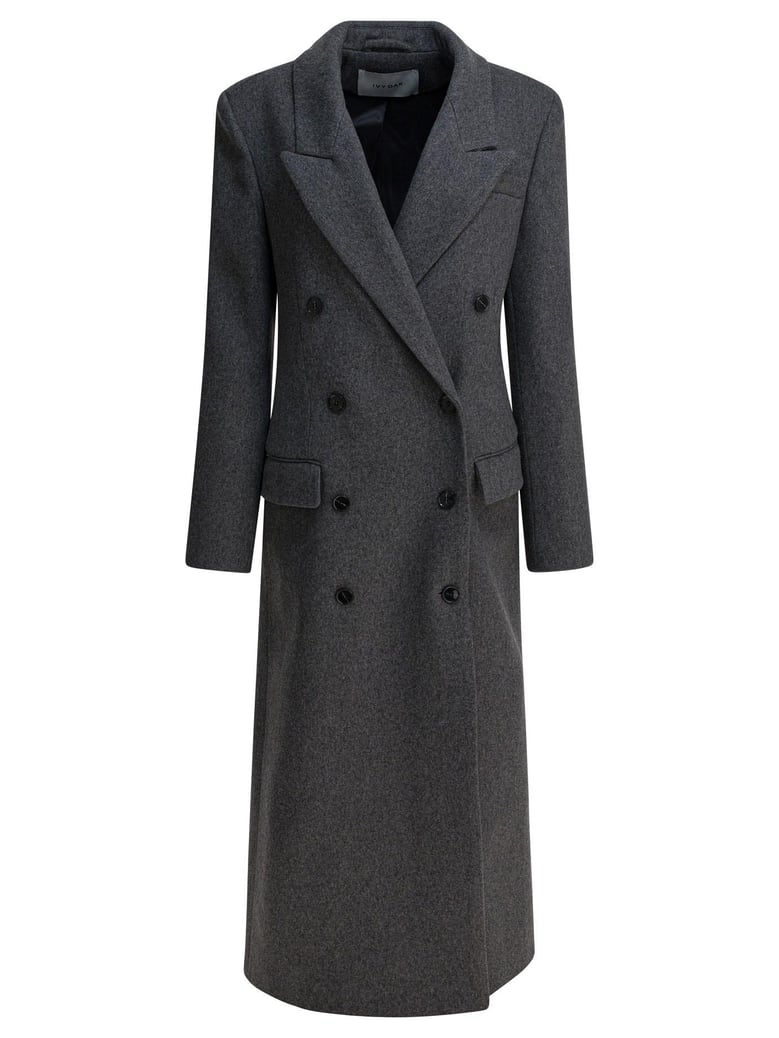 grey recycled wool jacket by Selfnex