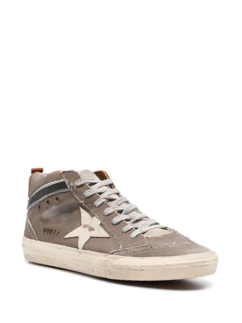 mid star canvas upper suede tongue by Selfnex