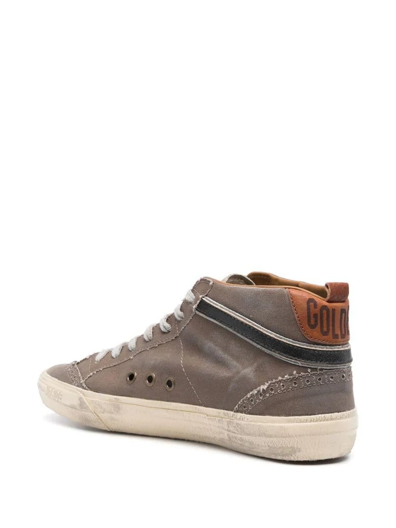 mid star canvas upper suede tongue by Selfnex
