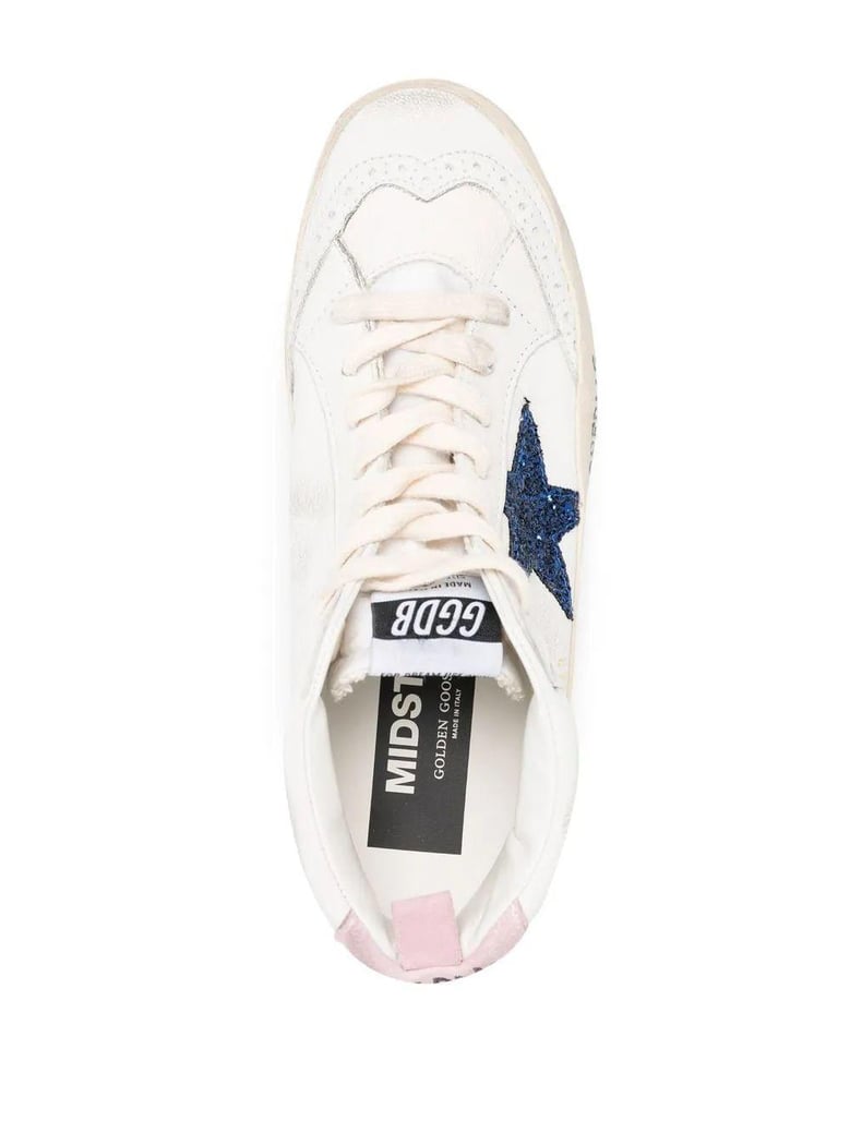 mid star nappa leather upper glitte by Selfnex