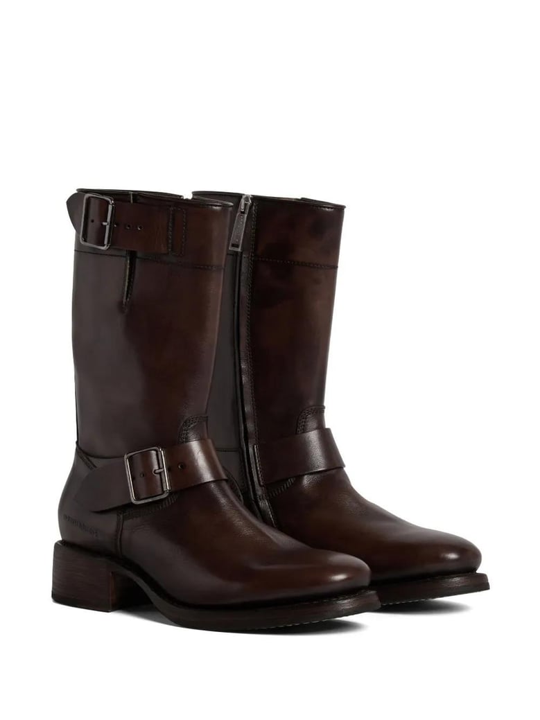 harley biker boots by Selfnex