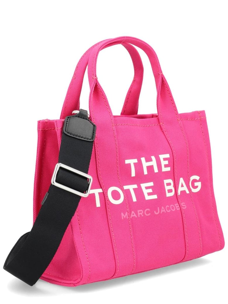fuchsia cotton handbag by Selfnex