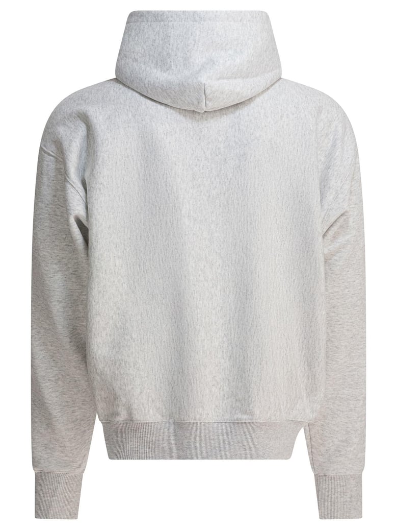 white cotton blend sweatshirt by Selfnex
