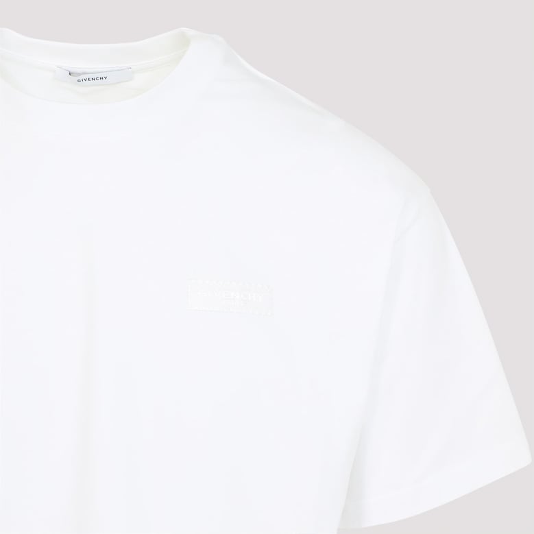logo cotton t-shirt by Selfnex