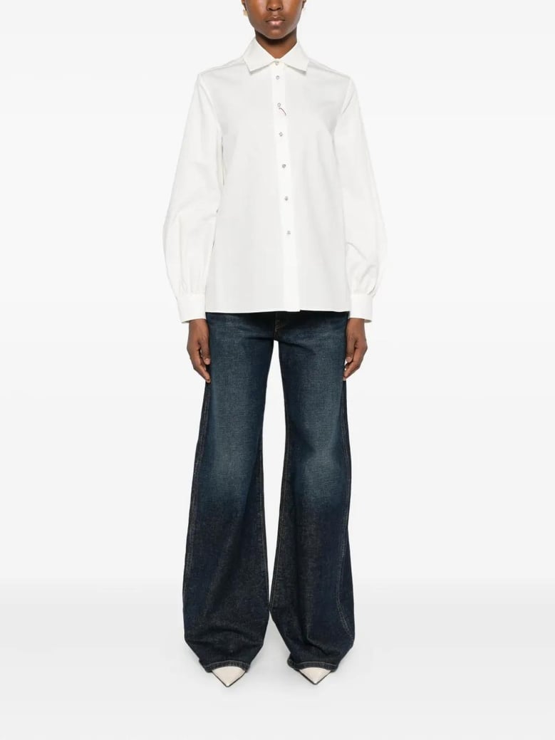 jessica shirt white by Selfnex