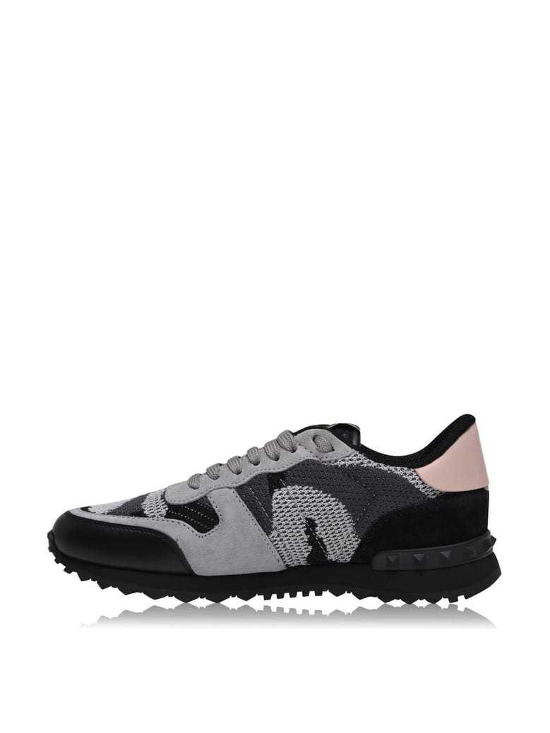rockstud camo sneakers by Selfnex