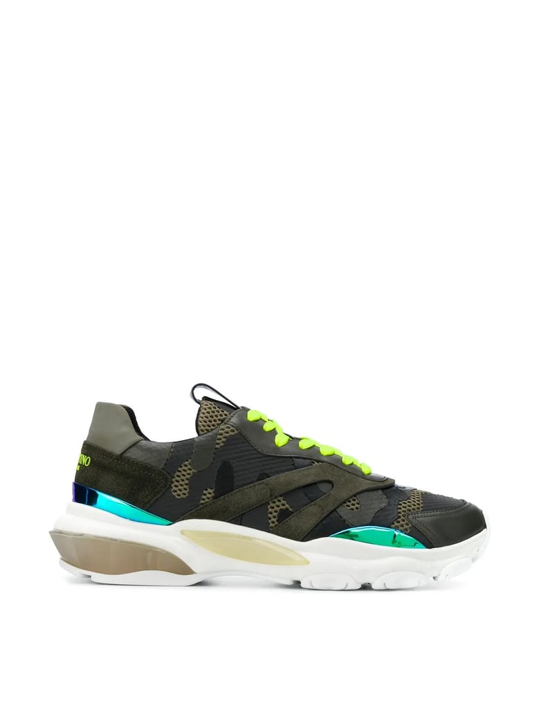 bounce camouflage sneakers by Selfnex