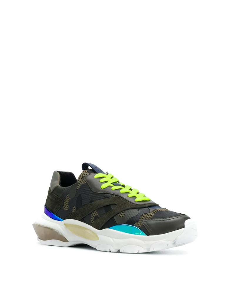 bounce camouflage sneakers by Selfnex