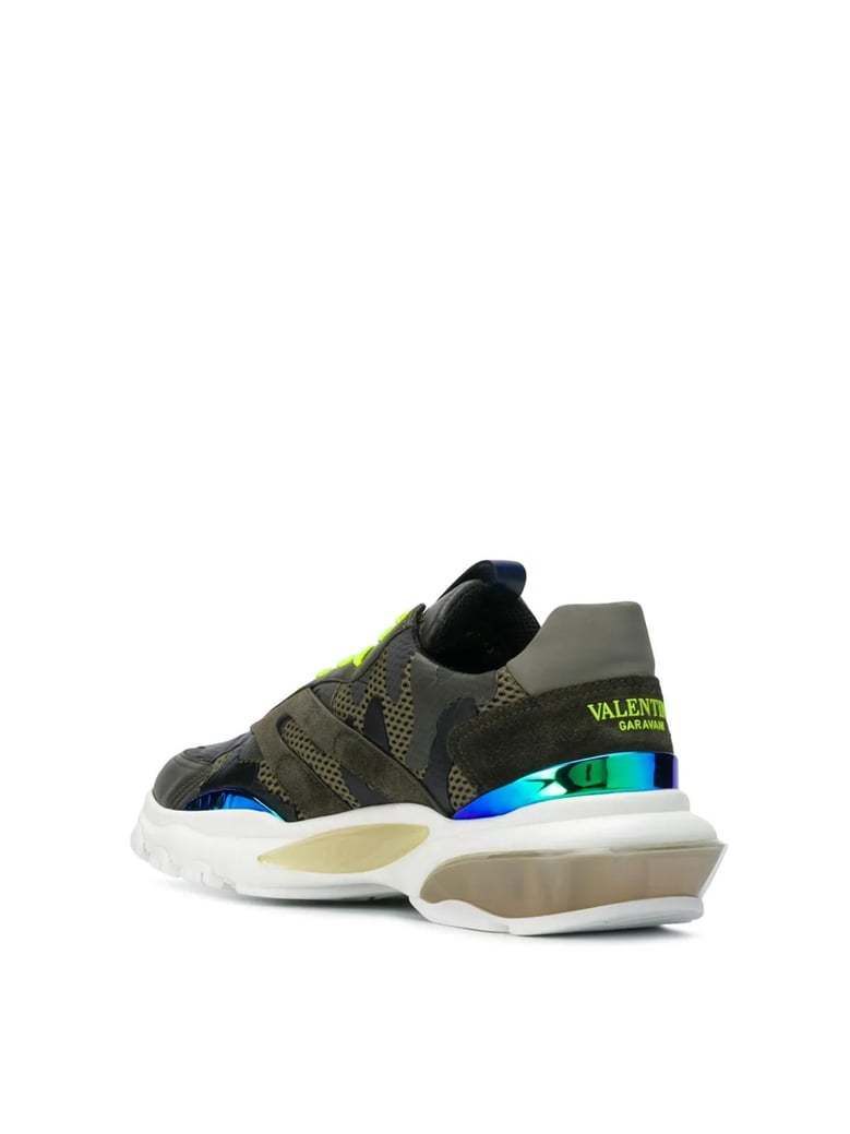 bounce camouflage sneakers by Selfnex