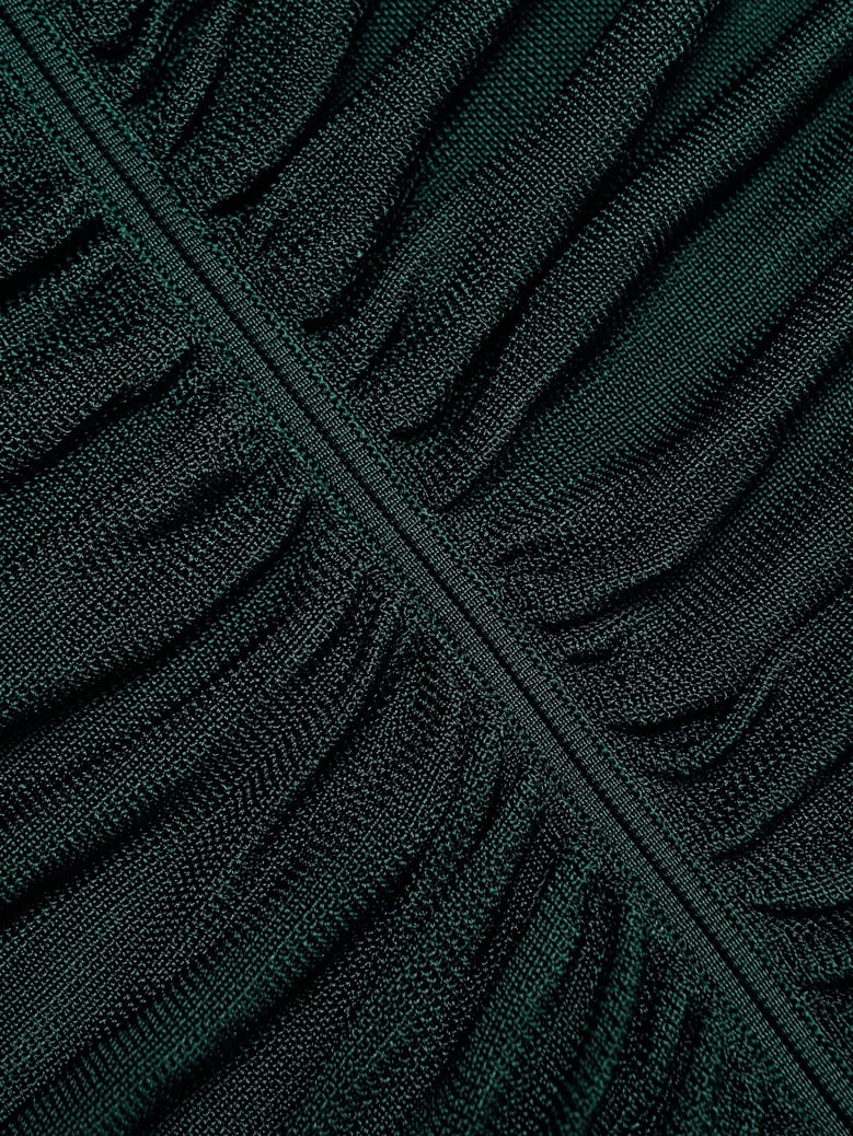 viscose knit midi dress by Selfnex