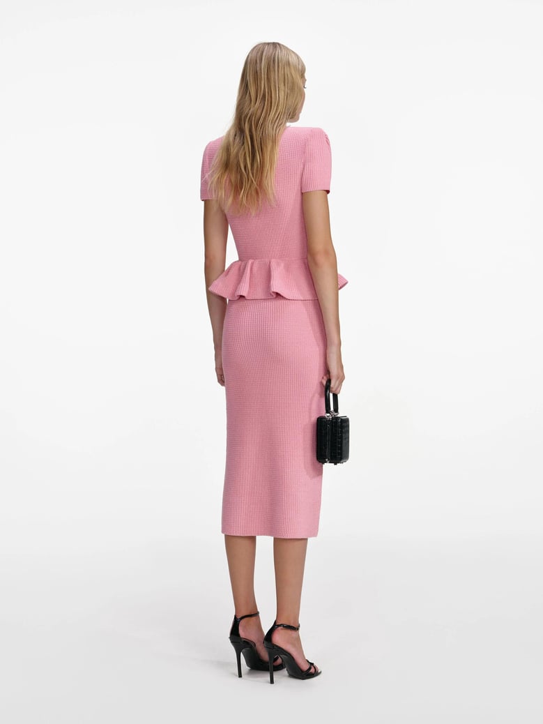organza lace midi dress by Selfnex