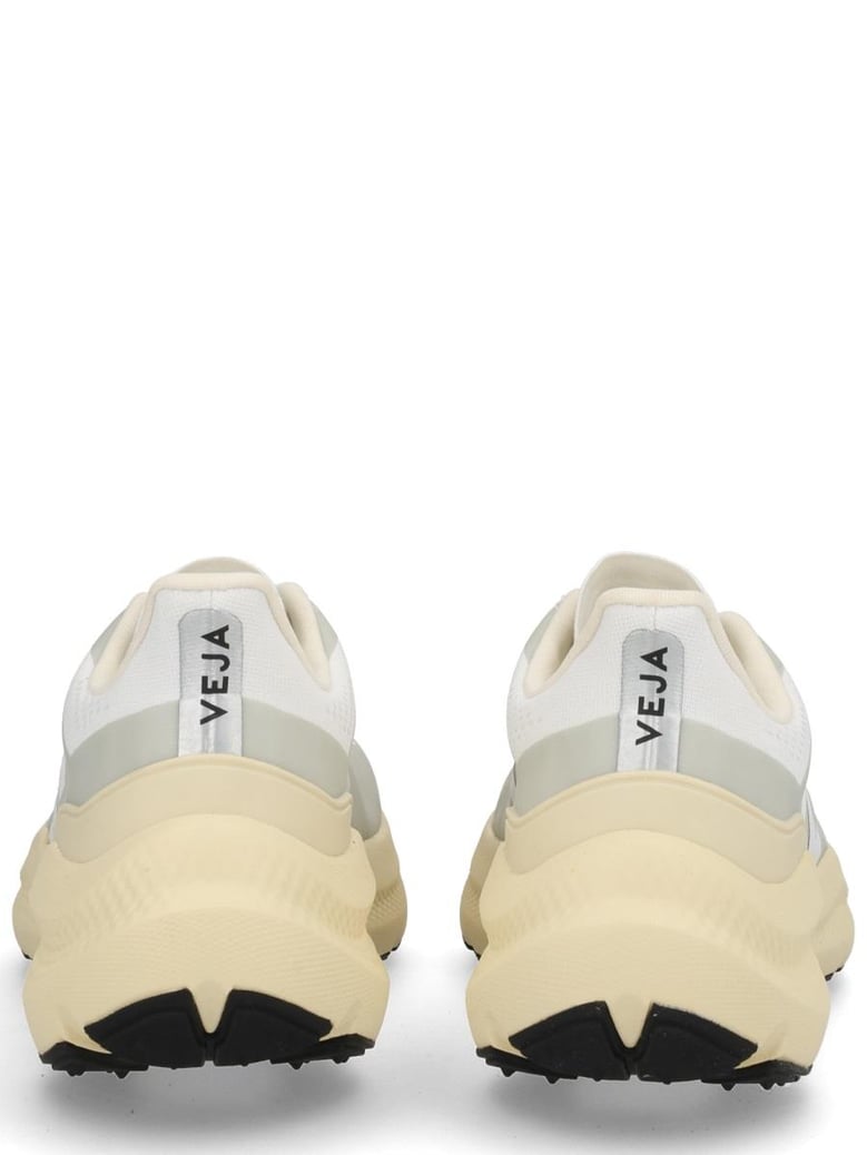 white recycled polyester sneaker by Selfnex