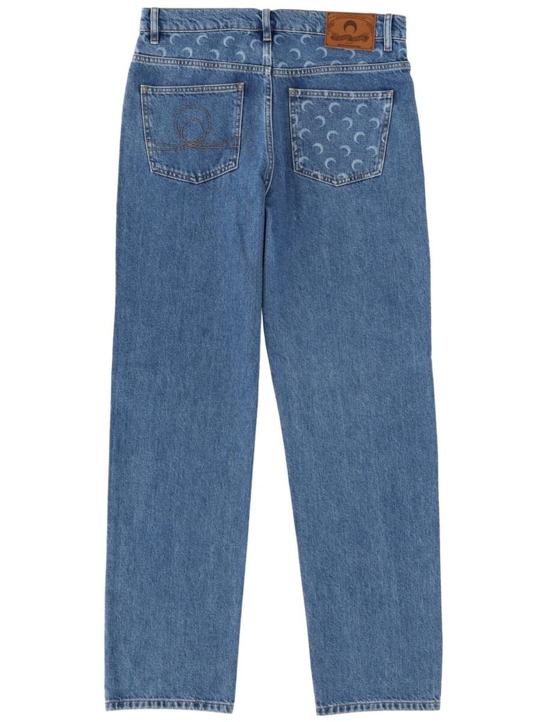 blue cotton jeans by Selfnex