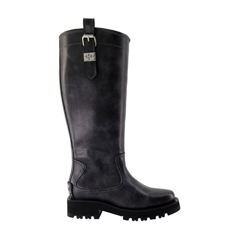 studs vintage boots by Selfnex