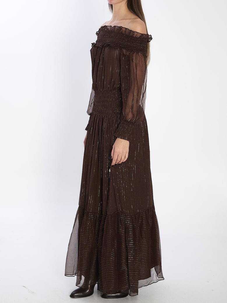 georgette maxi dress by Selfnex