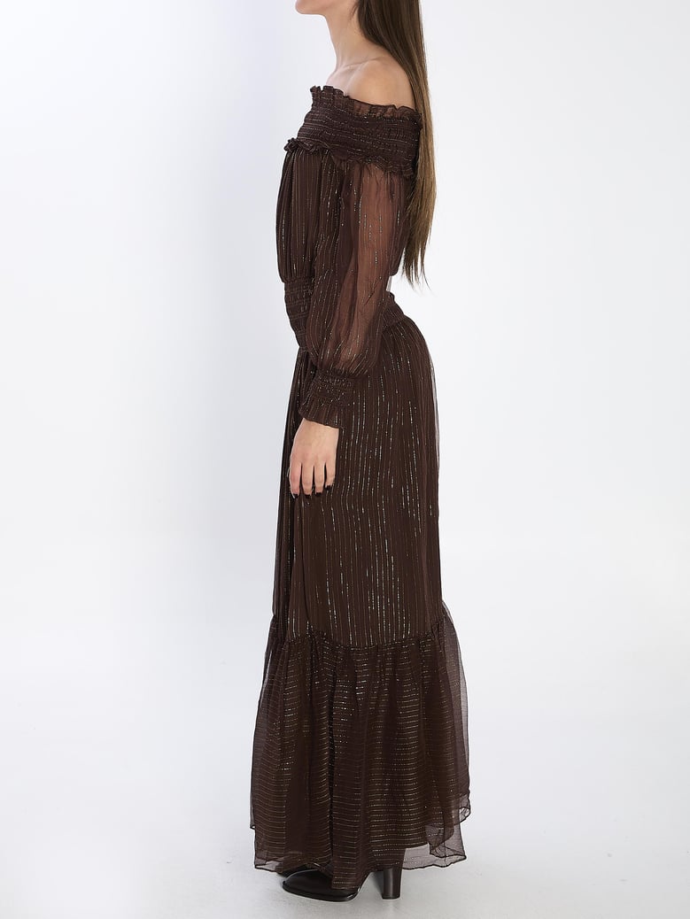 georgette maxi dress by Selfnex