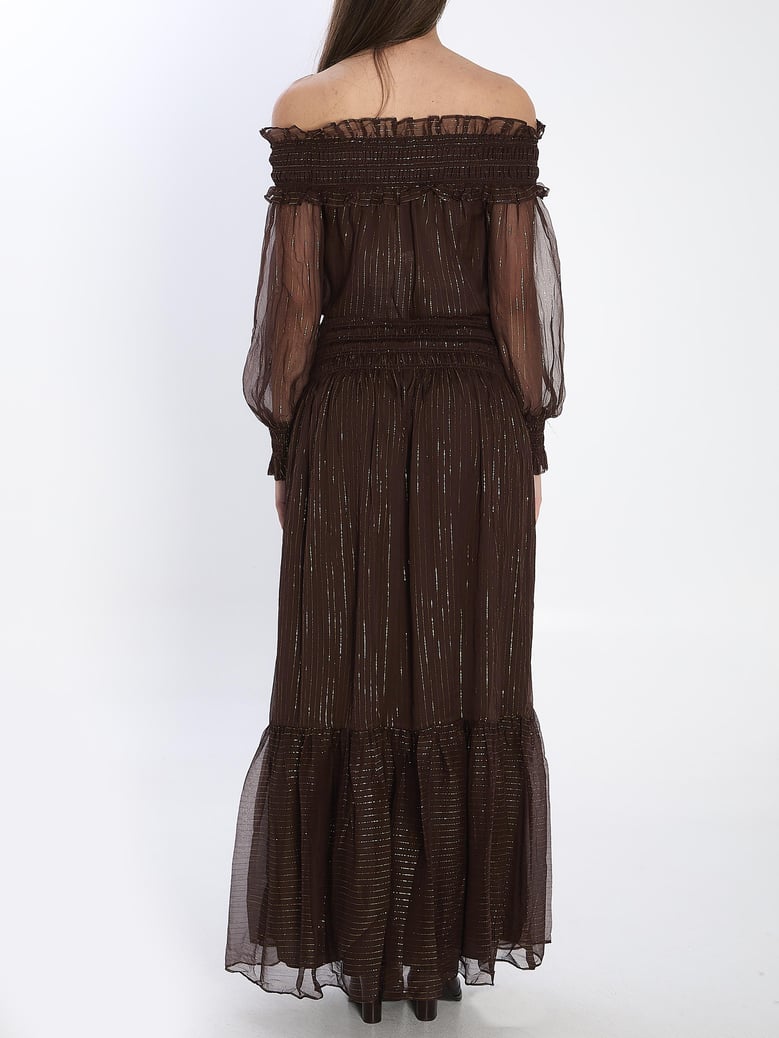 georgette maxi dress by Selfnex
