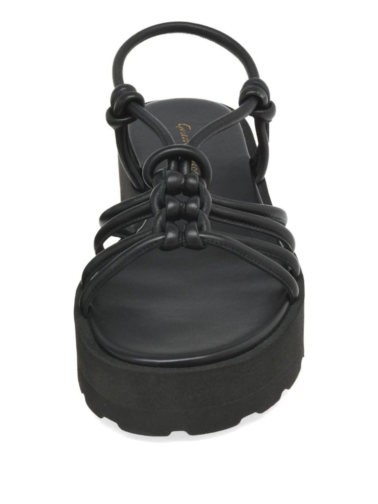 hebe leather sandals by Selfnex