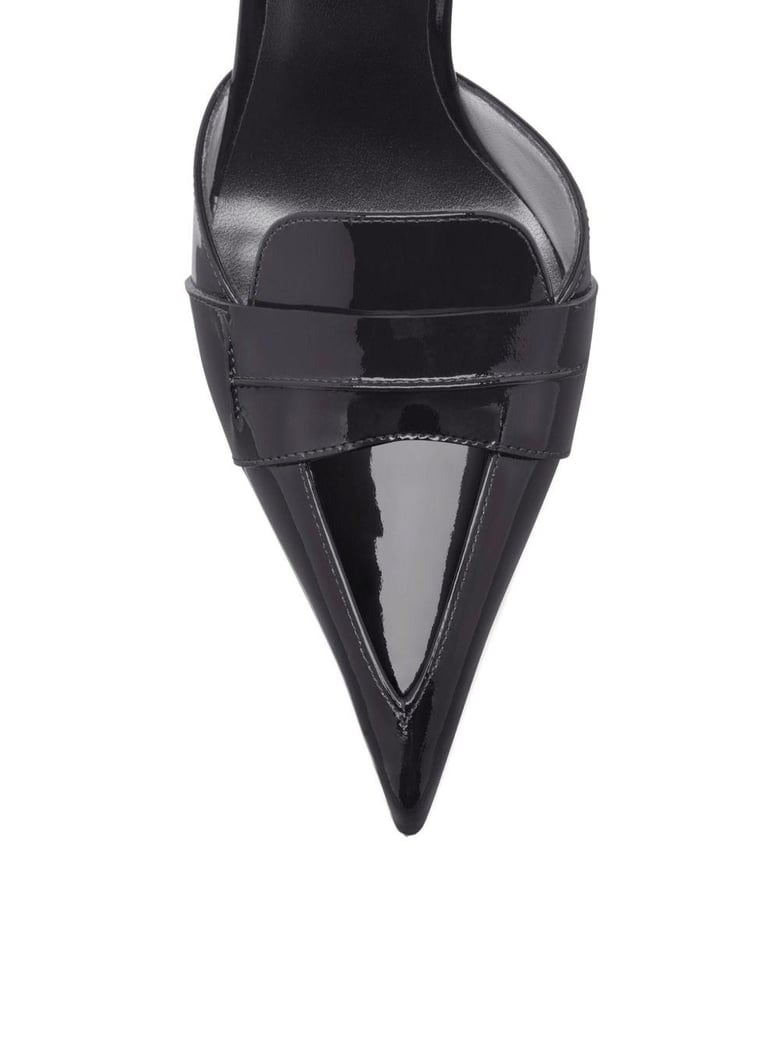 patent leather pumps by Selfnex