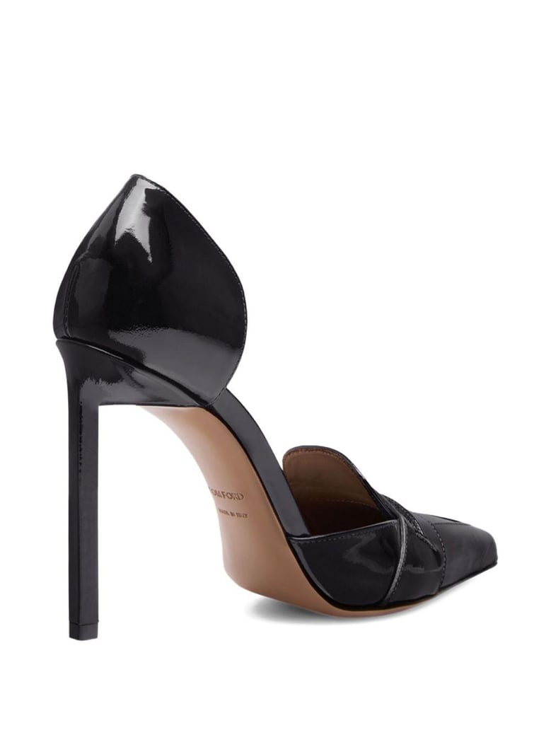 patent leather pumps by Selfnex