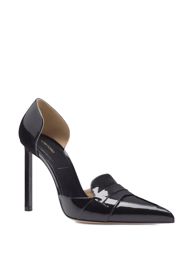 patent leather pumps by Selfnex
