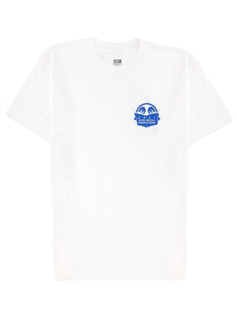 white cotton t-shirt by Selfnex