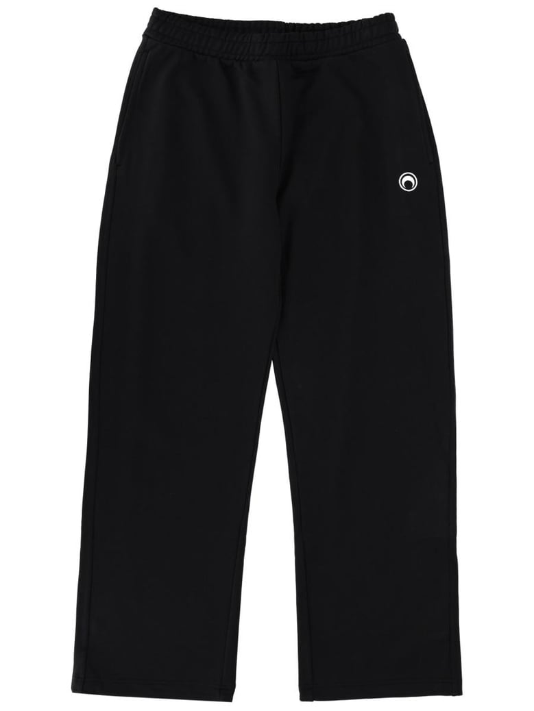 moon logo fleece sweatpants by Selfnex