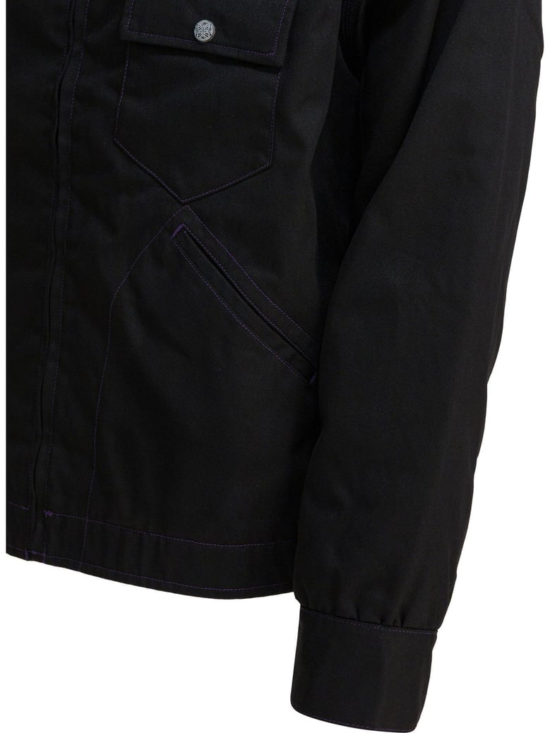 pe/c twill lightweight jacket by Selfnex