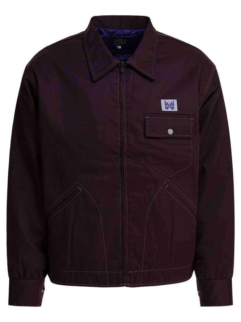 pe/c twill lightweight jacket by Selfnex
