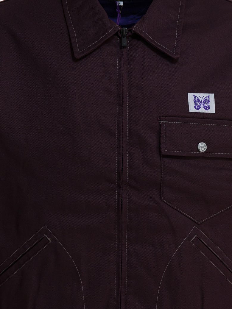 pe/c twill lightweight jacket by Selfnex