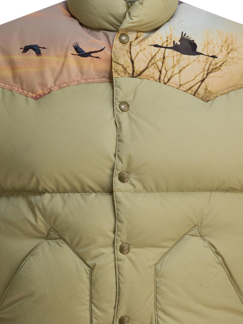 needles x rocky mountain featherbed sleeveless jacket by Selfnex